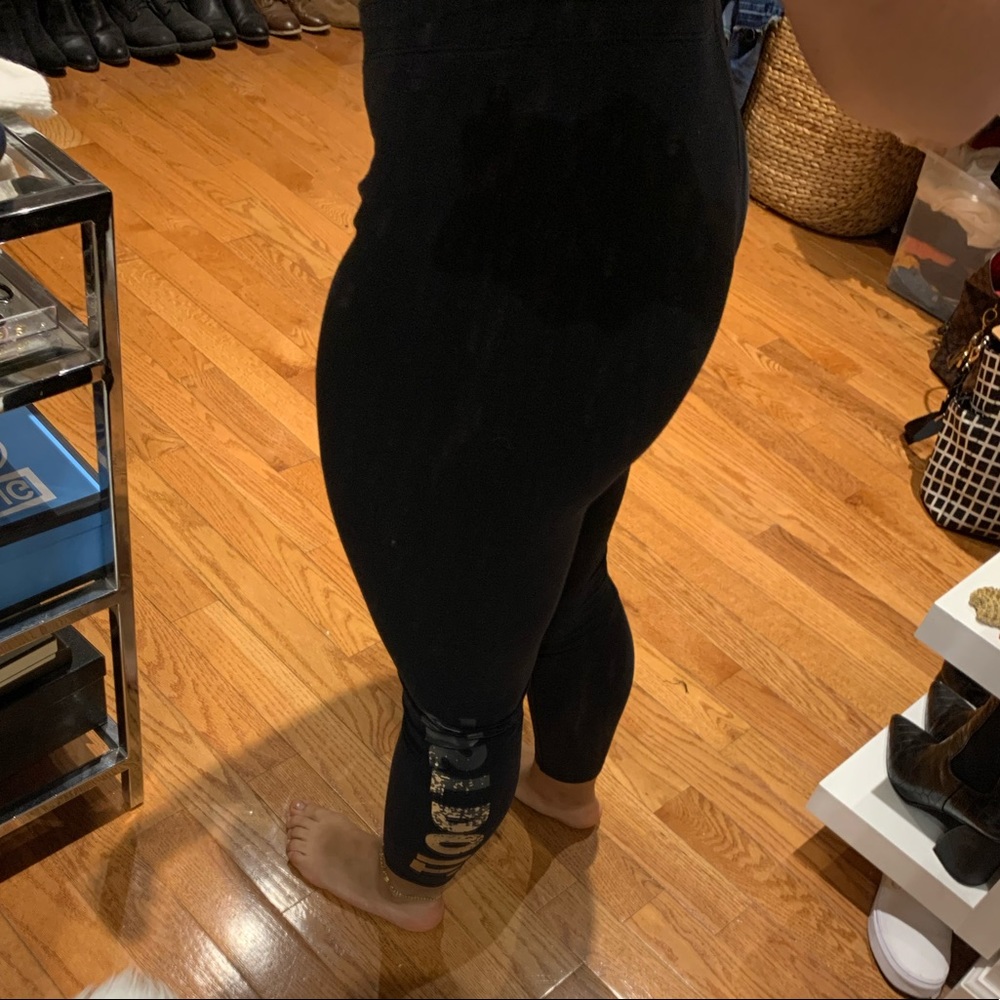 Nike Gold Flake Ombré Leggings